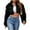Black, variant on Fjofpr Winter Coats for Women Clearance Sale Winter Coats for Women Plus Size Clearance Womens Ladies Warm Faux Furry Coat Jacket Winter Solid V-neck Outerwear