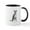 White/Black Inside, variant on CafePress - Whippet #1 Mug - 11 oz Ceramic Mug - Novelty Coffee Tea Cup