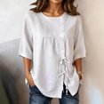 thumbnail image 2 of Active Tops Women Long Sleeve Compression Shirt Women Athletic Tops Womens Tees Short Sleeve Womens Workout Tops Short Sleeve Sleeve T Woman Large Shirt Long Sleeve Women Large White S, 2 of 5