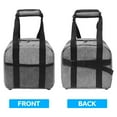 thumbnail image 6 of Portable Bowling Bag Single Handbag Bowling Storage Bag with Padded Holder for Safe Storage, 6 of 8