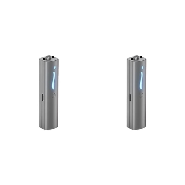 Ambientador portátil Matsuzay para coche recargable por USB ionizador colgante Gris 2piezas