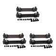 thumbnail image 2 of maskred ECX 1/12 RC RGT 136100 With Aluminium Alloy Rear Bumper Rear Bumper For ECX 1/12 Rc RGT 136100 Made Of Aluminium Alloy black 3Set, 2 of 6