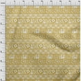 thumbnail image 4 of oneOone Polyester Spandex Yellow Fabric Aaian Batik Diy Clothing Quilting Fabric Print Fabric By Yard 56 Inch Wide, 4 of 4