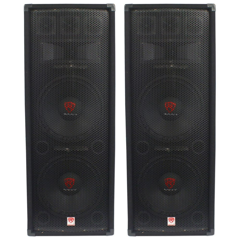 (2) Rockville RSG12.28 Dual 12” 2000 Watt 8Ohm Passive Pro Audio PA