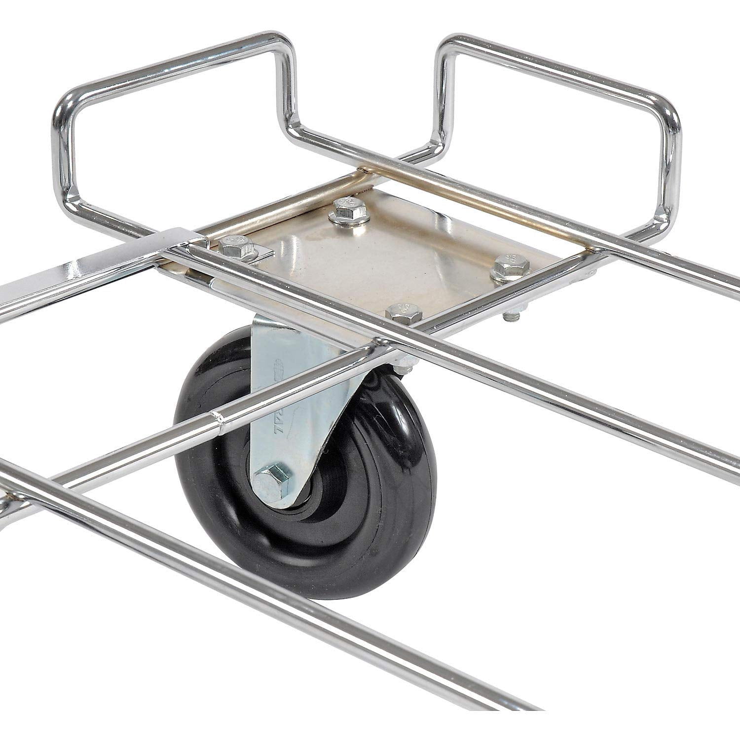 Wire Rack Dolly Base With 5" Poly Swivel Casters, 36"Lx20"W