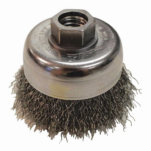 Makita 3" Crimped Wire Cup Brush, 5/8"-11 A-98398