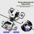 thumbnail image 5 of Invisible Inward Opening Hinge Silent Damping Buffer Closure 3D Adjustable, 5 of 10