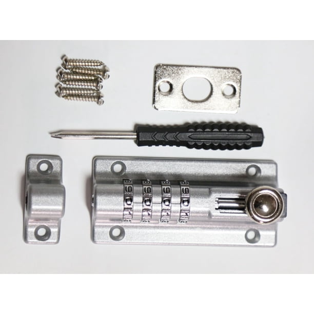 Cerradura de perno con contraseña, cerradura de puerta grande, cerradura de puerta exterior, hebilla de puerta de madera, cerradura de contraseña antirrobo de seguridad