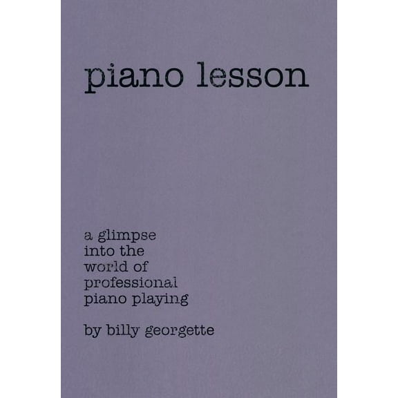 Piano Lesson (Hardcover)