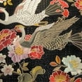 thumbnail image 6 of Orinice Birds and Flowers Round Table Cover Stain Resistant Washable for Indoor Outdoor Kitchen Dining Wedding Parties 100% Polyester Fiber 42-46, 6 of 8