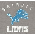 thumbnail image 2 of NFL Detroit Lions Lions Design Dark-Heather Small Crew Fleece, 2 of 3
