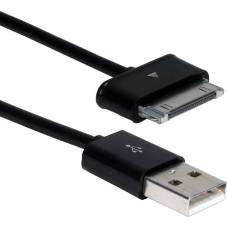 30-pin USB Cable for Samsung Galaxy Tab (6ft) For Galaxy Tab 8.9 GT-P1010/W16 GT-P7310/M16 GT-P6200 GT-P7300 GT-P7310 7.7 GT-P6800 GT-P6810/H Tablet-