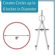 Mr. Pen Spring Compass with Extra Lead, Needle, Screw
