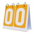 thumbnail image 3 of Wweixi Tableau de Score Sportif 2 Chiffres de Table Bords Lisses. Fiable, Résistant à l'Eau et Score pour Ballon de Basketball Tennis Jaune, 3 of 6