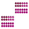 thumbnail image 3 of relayinert 24pcs/set Wide Application Wedding Party Home Decor Durable And Reliable rose red 2Set, 3 of 6