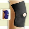 FLA Safe-T-Sport Neoprene Knee Sleeve Open, Navy, XXX-Large []