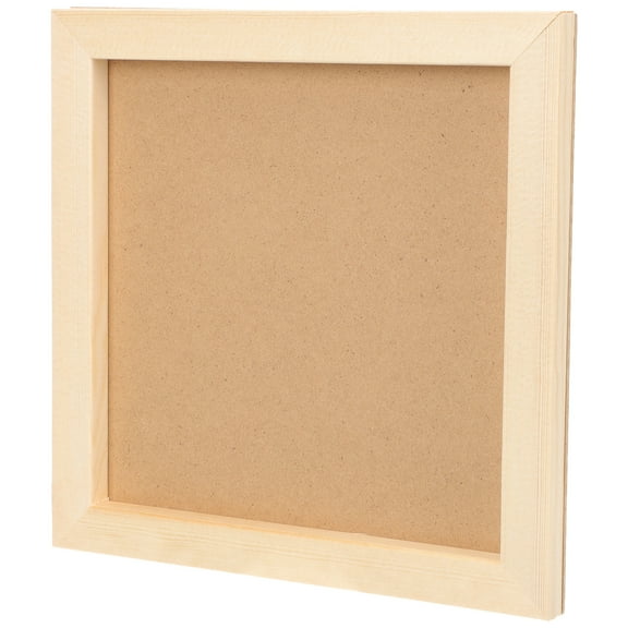 Beige Plastic DIY Picture Frame for Kids Creative Decor Lightweight Portable 8x10 Inches