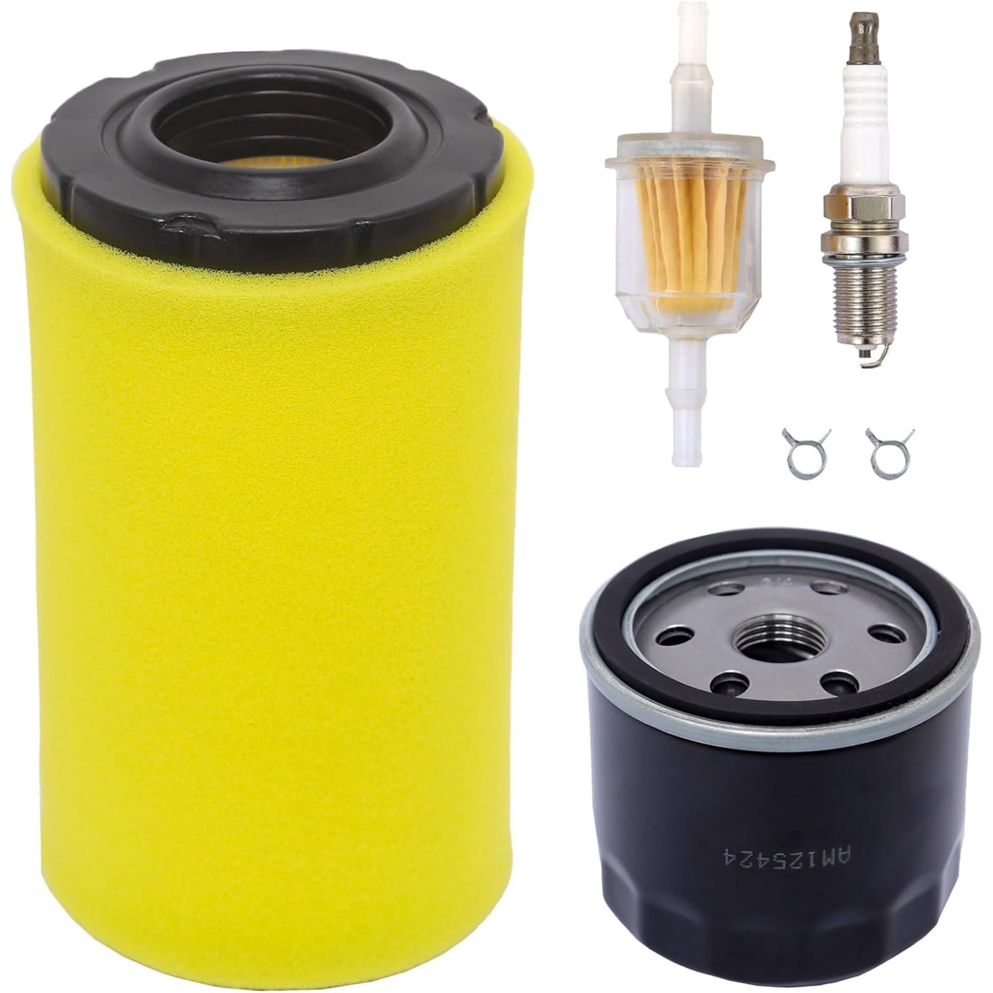 492932s 696854 Oil Filter Change Kit for Craftsman Lawn Tractor Parts Model 917 LT2000 YT3000 YS4500 John Deere E110 D110 S110 LA125 Maintenance Kit Riding Lawn Mower Tune Up Parts