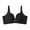 Black, variant on Push up Bras for Women Seamless Underwire T-Shirt Bra Comfortable Plunge Bralettes Red