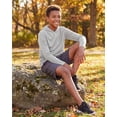 thumbnail image 6 of Real Essentials 3 Pack: Boys Hoodies – Youth Mesh Long Sleeve Sweatshirts with Pocket for Kids & Teens, 6 of 6