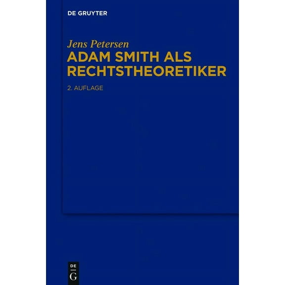 Adam Smith als Rechtstheoretiker, (Hardcover)