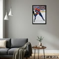 thumbnail image 4 of Leon Draisaitl 20x29 Framed Canvas Oilers Action-V, 4 of 5