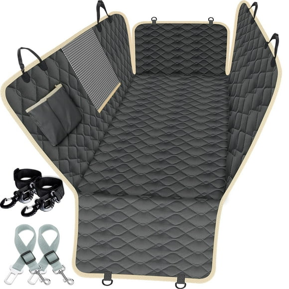 Fundas de Asiento para Perro Lassie XL para Asiento Trasero de Camioneta, Impermeables