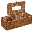 thumbnail image 2 of IMITACIÓN Rattan tejido tejido portavasos, 2 of 6