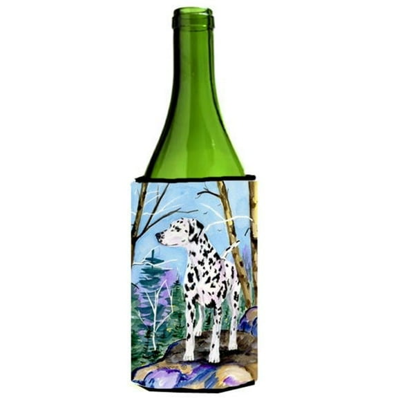 Dalmatian Wine bottle sleeve Hugger