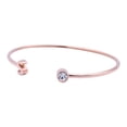 thumbnail image 2 of Pulsera Mujer Inicial Letra LuckyLy, Acero Inoxidable y Zirconia Cúbica, Modelo Sonia rosa UNITALLA, 2 of 8