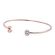 thumbnail image 2 of Pulsera Mujer Inicial Letra LuckyLy, Acero Inoxidable y Zirconia Cúbica, Modelo Sonia rosa UNITALLA, 2 of 8