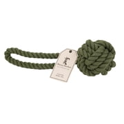 Harry Barker Tug & Toss Large Cotton Rope Pet Toy in Green