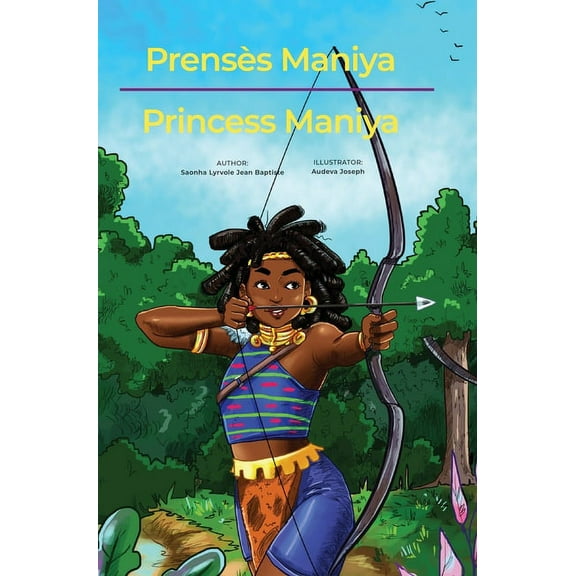 Prensès Maniya/Princess Maniya, (Hardcover)