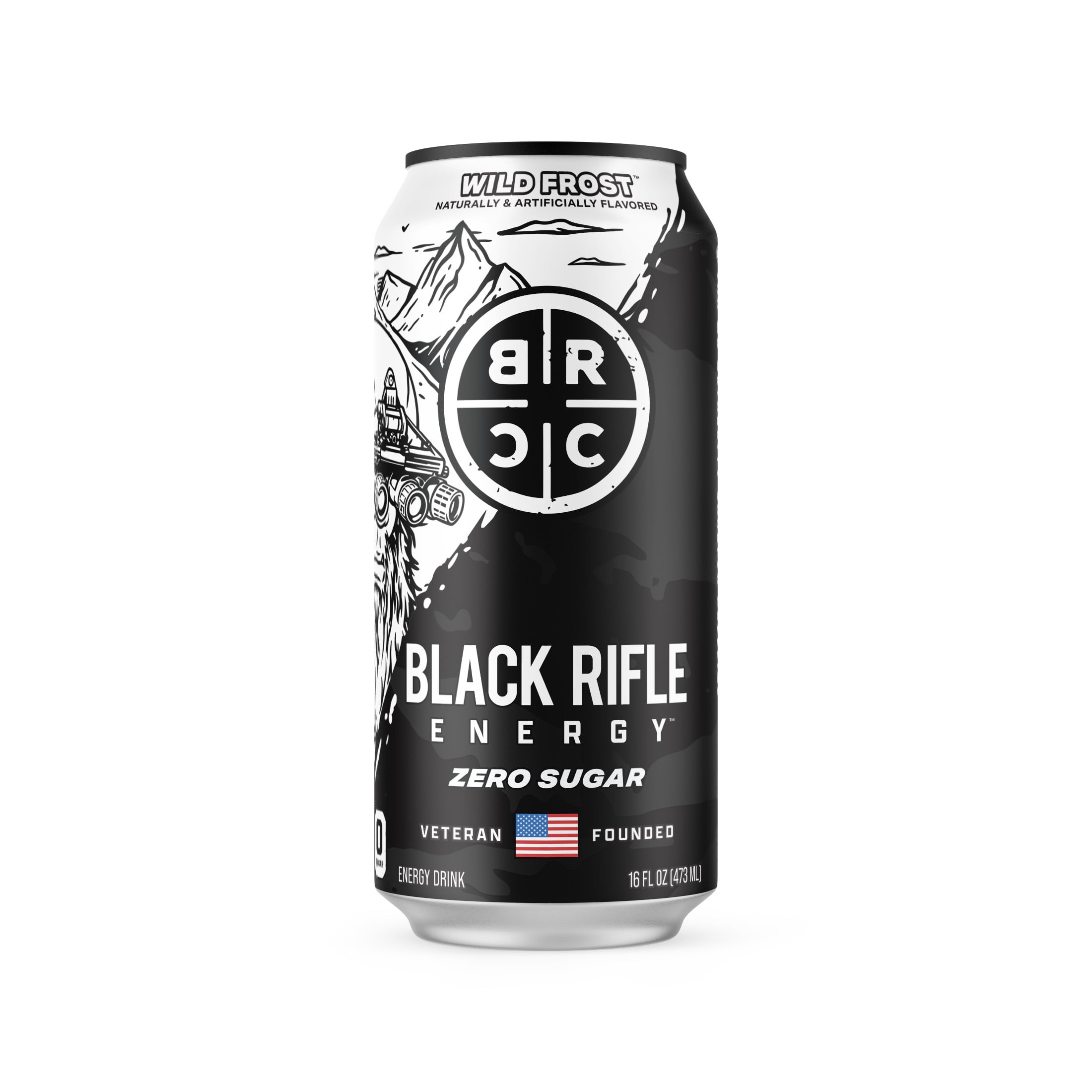 Black Rifle Energy Project Mango Zero Sugar Energy Drink, 200mg