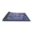 thumbnail image 2 of Ahgly Company Indoor Round Animal Blue Traditional Area Rugs, 6' Round, 2 of 4