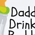 thumbnail image 2 of CafePress - Daddys Drinking Buddy Body Suit - Baby Light Bodysuit, Size Newborn - 24 Months, 2 of 4