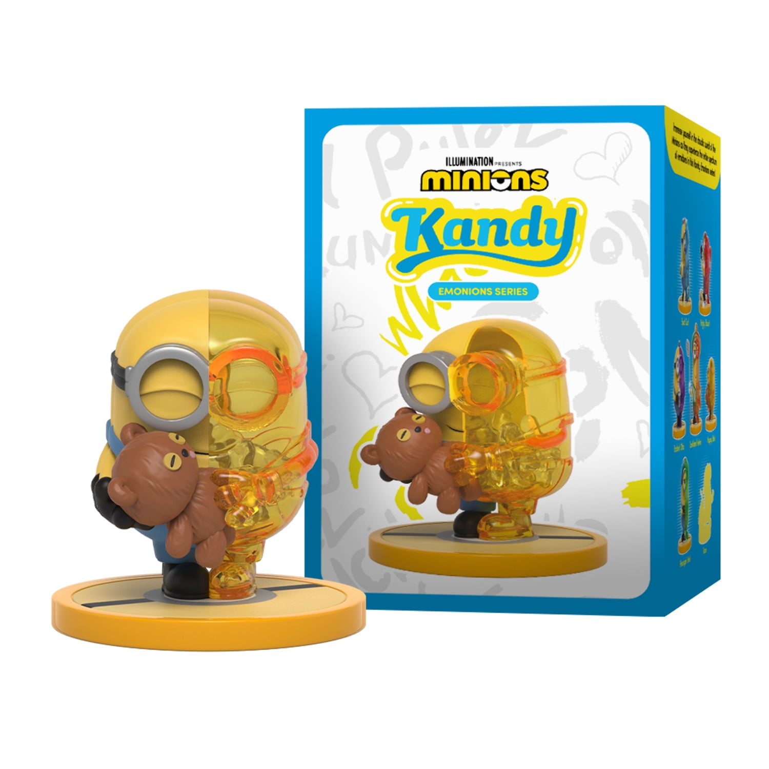 Mighty Jaxx Kandy Minions: Emonions | Blind Box Toy Collectible Figurines | One Pack - Contains One Random Figure