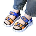 thumbnail image 3 of Gubotare Youth Sandals Boys Baby Girl Boy Sandals Comfort Summer Outdoor Casual Beach Shoes Size 12 (Black,12 Little Kids), 3 of 8