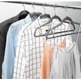 thumbnail image 3 of Non-slip Velvet Hangers - Suit Hangers (10-pack), 3 of 3