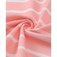 thumbnail image 7 of Little Girls Clothes Little Girls Polo Dress 6Y Girls Summer Casual Dress 7Y Girls Lapel Sleeveless Stripe Dress Pink, 7 of 7