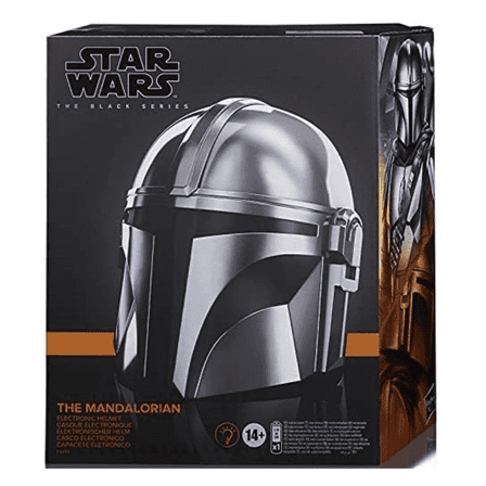 Disney Parks Star Wars Mandalorian Premium Black Series Electronic Helmet New