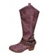 thumbnail image 2 of Botas de montar de vaquero a la moda para mujer, zapatos informales cálidos de tacón medio, botas de tubo medio Wmkox8yii  sdhk309, 2 of 4
