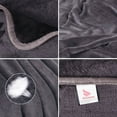 thumbnail image 4 of Soft Lightweight Microplush Flannel Fleece Bed Blanket Twin-XL Grey, 4 of 8