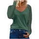 thumbnail image 2 of Puntoco Camiseta holgada informal a rayas de manga larga con retazos para mujer Puntoco Puntoco-2616, 2 of 5