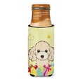 thumbnail image 3 of Caroline's Treasures BB1940MUK Buff Poodle Easter Egg Hunt Michelob Ultra beverage Insulator for slim cans , Slim Can,, 3 of 3