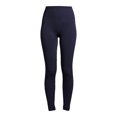 Feathers Women's and Women's Plus Size High Waisted Fleece Leggings, 26