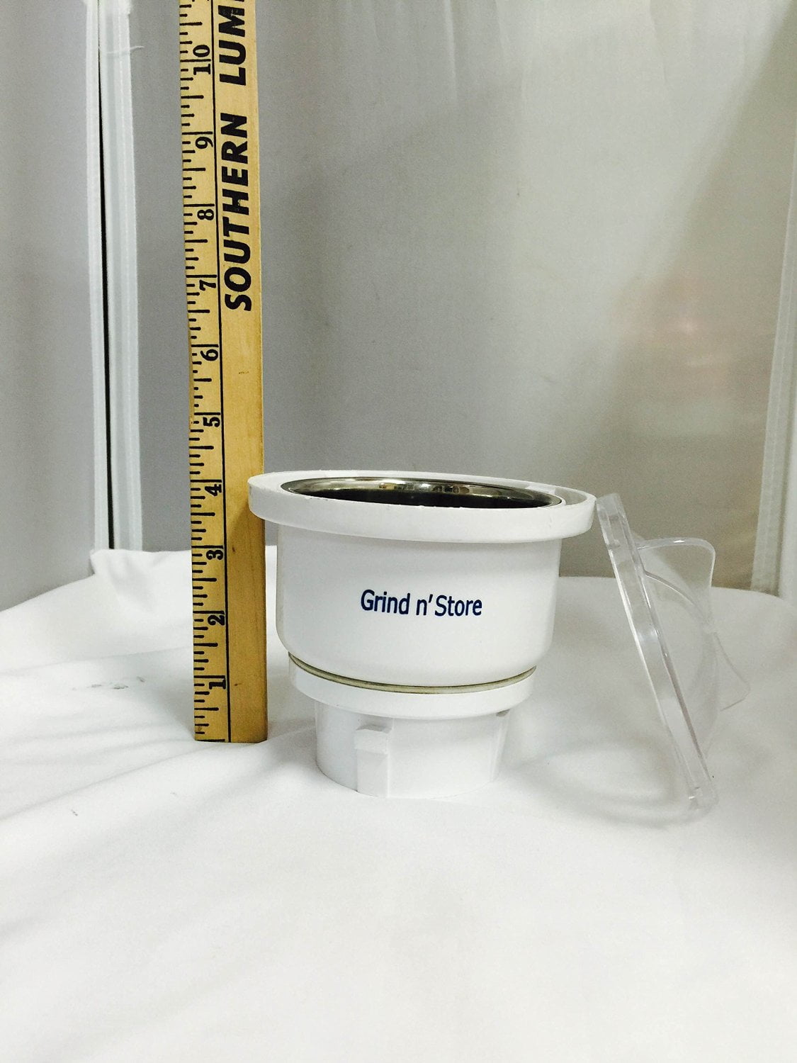 Preethi 0.4Liter Grind n' Store Blue Leaf Chutney Jar