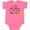 Hot Pink, variant on Inktastic I Love My Uncle to the Moon and Back Boys or Girls Baby Bodysuit