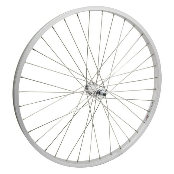 WM Wheel  Front 26x1.75 559x25 Aly Sl 36 Aly Bo 3/8 Sl 12gss