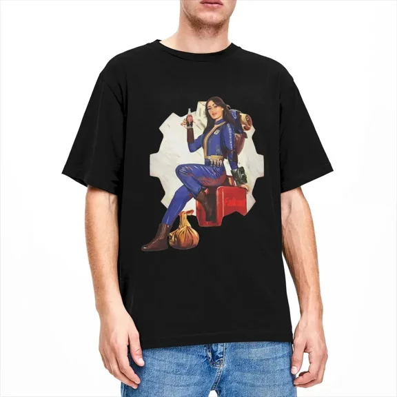 RARE Retro Fallouts TV Show 2024 New T Shirt Stuff Men Women 100% Cotton Vintage Crew